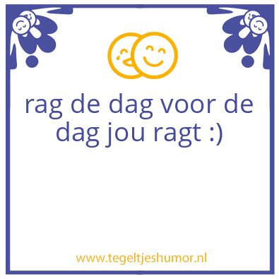 Tegeltje: lemke