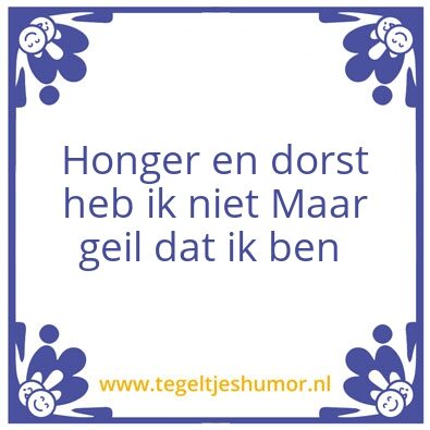Tegeltje: Oh jee