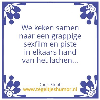Tegeltje: Sexfilm