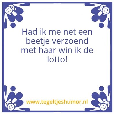 Tegeltje: Lotto