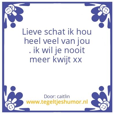 Tegeltje: veron