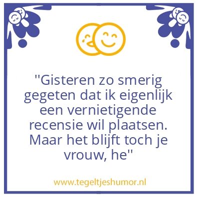 Tegeltje: Recensie