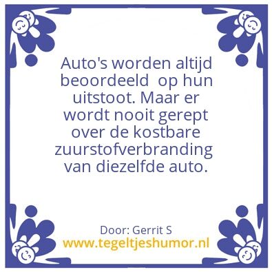 Tegeltje: Ik ben Gerrit