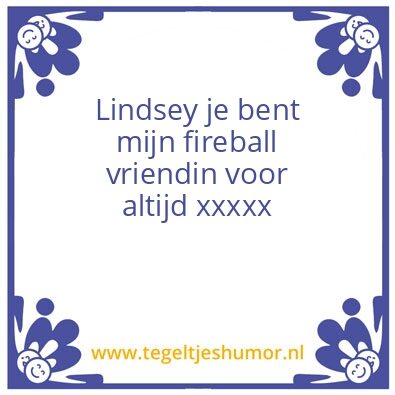 Tegeltje: jeroen