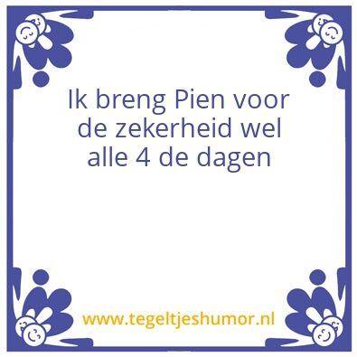 Tegeltje: Maarten