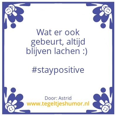 Tegeltje: motivatie Theater De Stoep