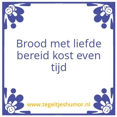 Tegeltje: Heel Holland Bakt