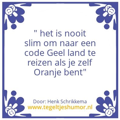 Tegeltje: Beetje dom