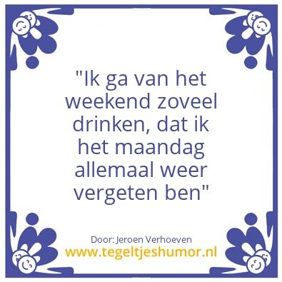 Tegeltje: Jeroen Verhoeven