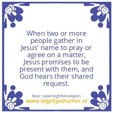Tegeltje: Hereby.