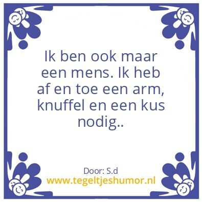 Tegeltje: Eenzaam