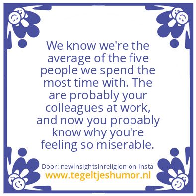 Tegeltje: lose your old life to level up