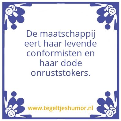 Tegeltje: Uitspraak