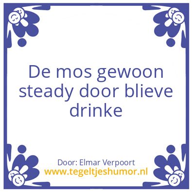 Tegeltje: H