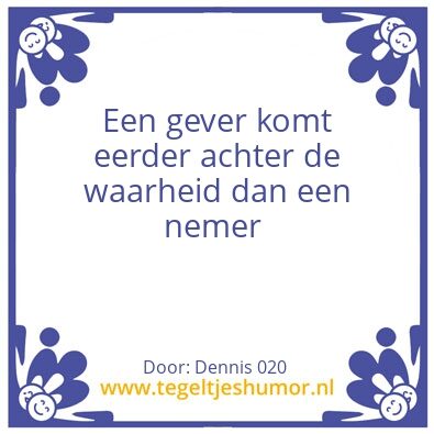 Tegeltje: Gever