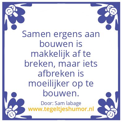 Tegeltje: Pijnlijk