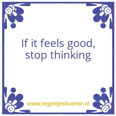 Tegeltje: Spreuk