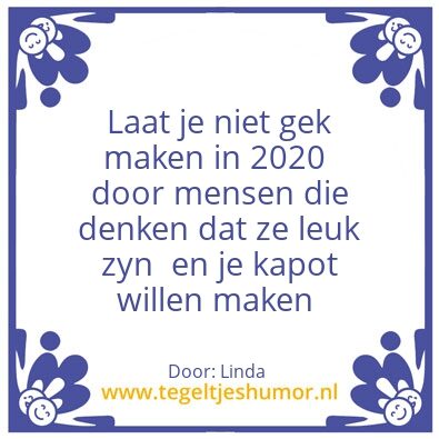 Tegeltje: Iets