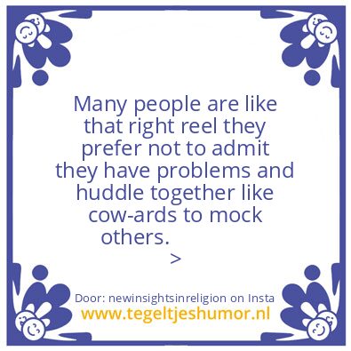 Tegeltje: Jehovah is real !