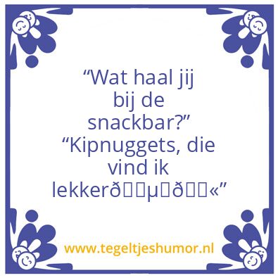 Tegeltje: Hey