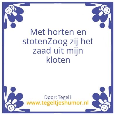 Tegeltje: Horten
