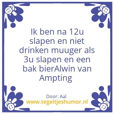 Tegeltje: Aal