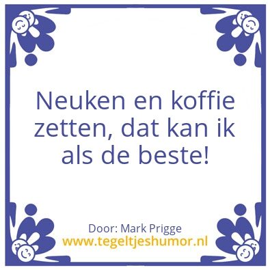 Tegeltje: Tegeltje