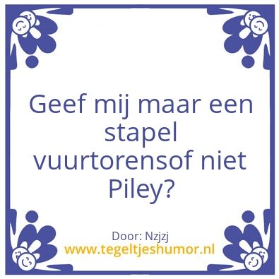 Tegeltje: Hah