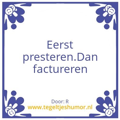 Tegeltje: de administrateur