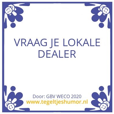 Tegeltje: Kwakzalverij 2020