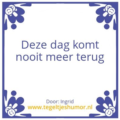 Tegeltje: Ingrid