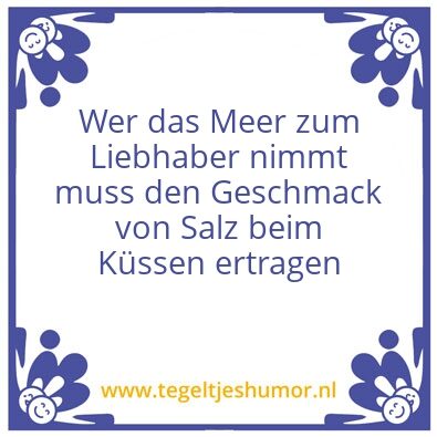 Tegeltje: Meer