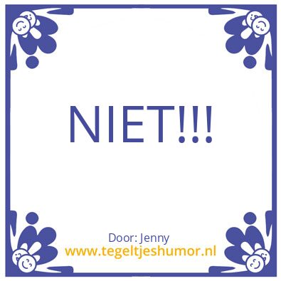 Tegeltje: Ted