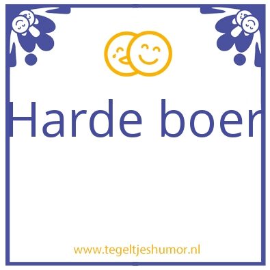 Tegeltje: Mop