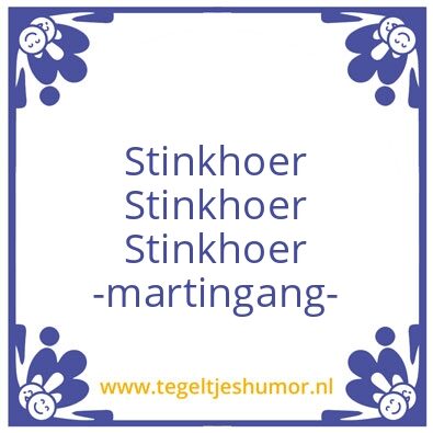 Tegeltje: Martin