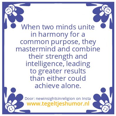Tegeltje: THE UNIVERSE IS CONSCIOUS