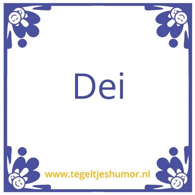 Tegeltje: Kapp