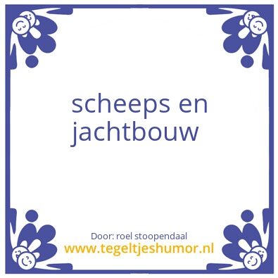 Tegeltje: roel