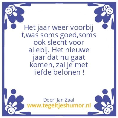Tegeltje: Wens