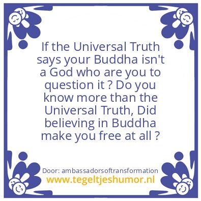 Tegeltje: Im so Spiritual