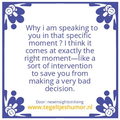 Tegeltje: the most optimal way
