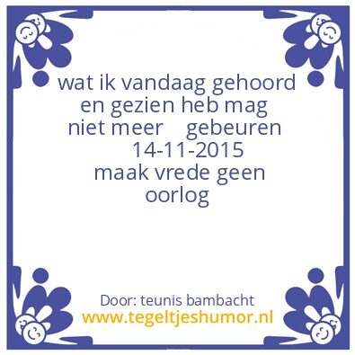 Tegeltje: parijs