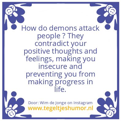 Tegeltje: Demons