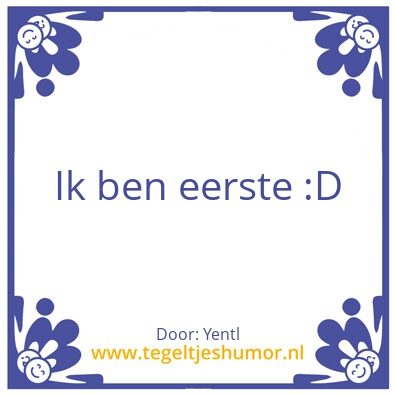 Tegeltje: Henk