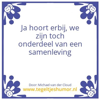 Tegeltje: onderdeelmaatschappij
