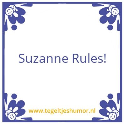 Tegeltje: ST