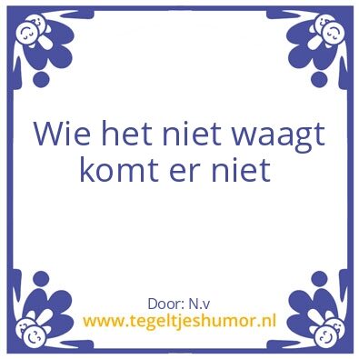 Tegeltje: Waarheid