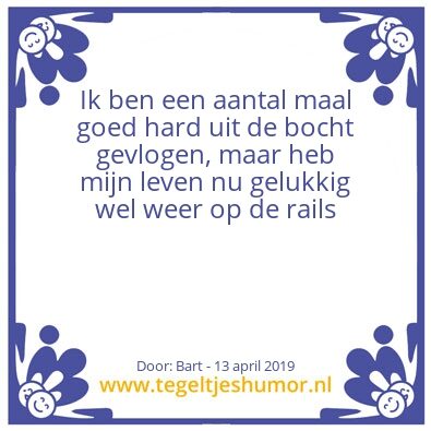 Tegeltje: Bart
