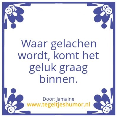 Tegeltje: Tegel