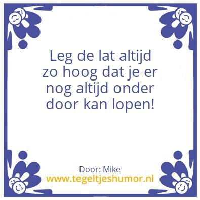 Tegeltje: Wijsheid